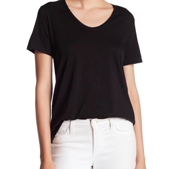 Theory Pinati Tee- size medium, black- NWT! - Picture 1 of 3